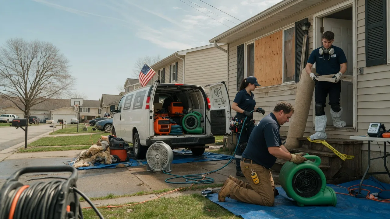 Water Damage Restoration in Verona, PA near me